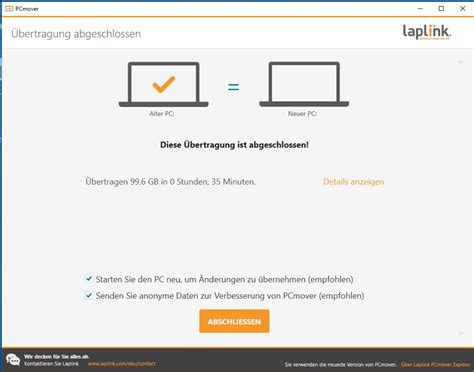 PC Mover Program 的图像结果