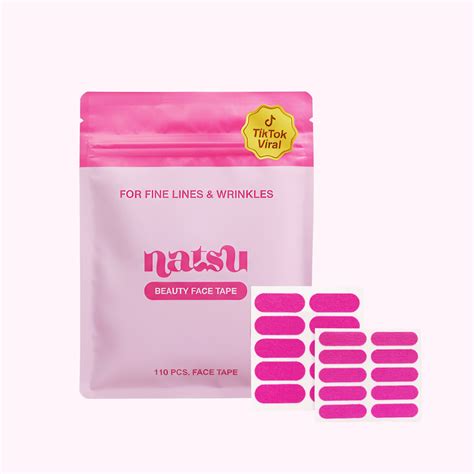 Anti-Wrinkle Face Tape – Lift & Smooth Skin Overnight | Natsu Beauty