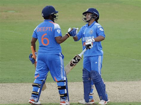 India Women defeated England Women by 4 wickets: Deepti Sharma shines ...
