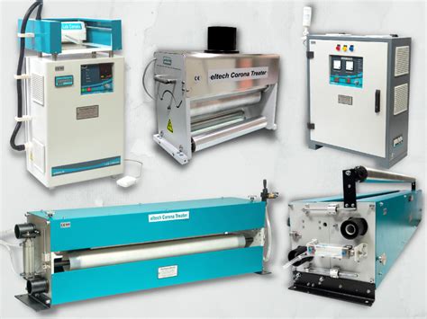 Eltech Corona and Plasma Treatment Machine Manufacturers