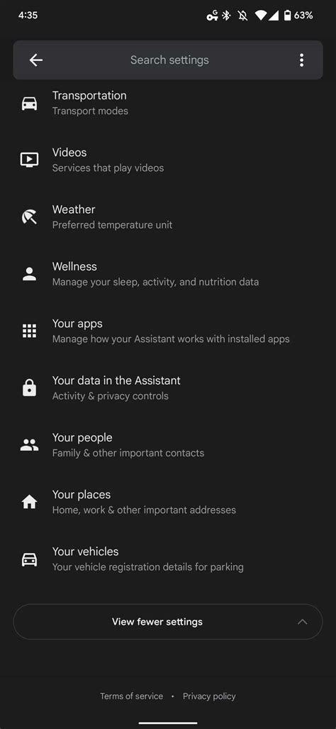 Google Assistant aggiunge la sezione “I tuoi veicoli” nelle impostazioni