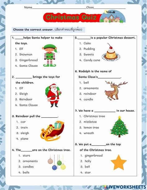Printable Christmas Quiz 的图像结果