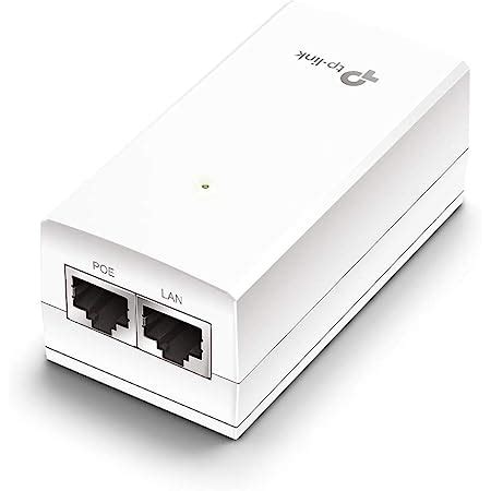TP-Link PoE Injector | PoE Adapter 24V DC Passive PoE | 802.3af ...
