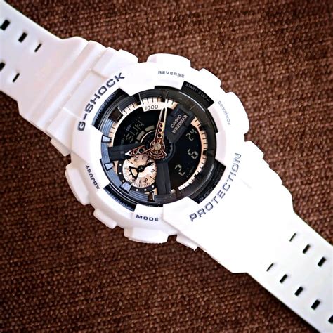 Analog And Digital GA-110RG-7A Automatic Hand Shift Led Light With ...
