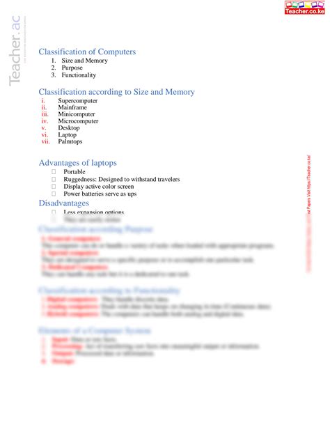 Comp Studies Notes Form One 的图像结果