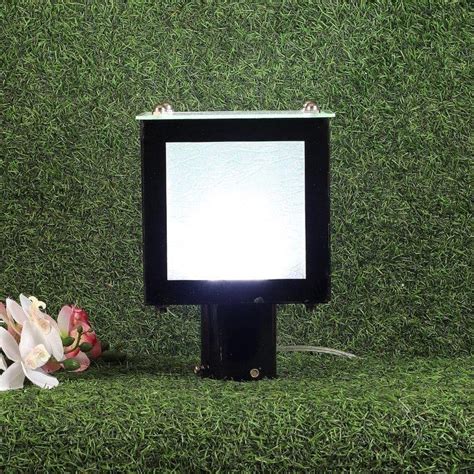 ELIANTE Black Iron Base Frost Acrylic Shade Gate Light - Lite-House-Gl