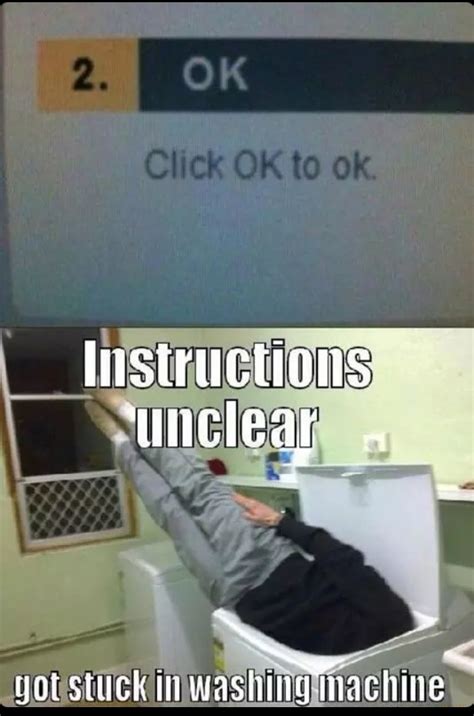 Image result for Confusing Instructions Meme