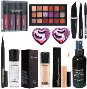 FRIPPE Mackup Kit Combo Rose Gold, 4in1, Mascara, Eyelayshes, Primer ...