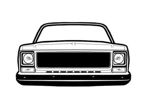 Free Free 335 Svg Lowered Chevy Truck Silhouette SVG PNG EPS DXF File