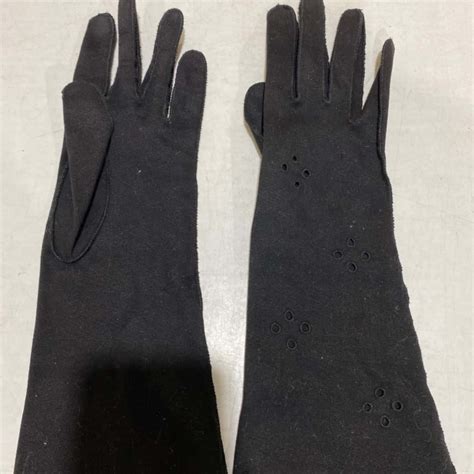 Other Womens Black gloves size 6.5(s)