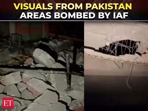 Operation Sindoor: Early visuals from Pakistan locations bombed by IAF