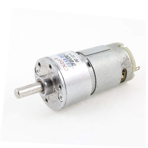 Buy X-DREE 6mm Shaft Connector Cylinder Shape Gear Box Motor DC 12V ...