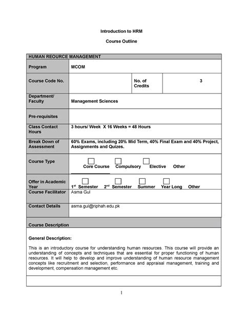HRM Course Overview 的图像结果