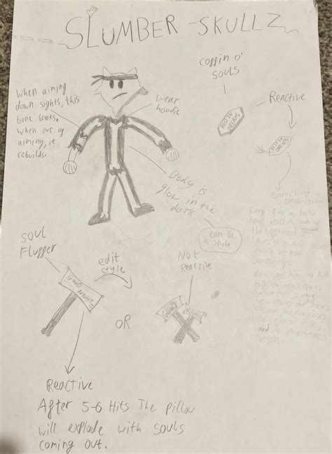 Fortnite Skin Concept: Slumber-SkullZ - 1,200-1,500 v-bux : r/FortNiteBR