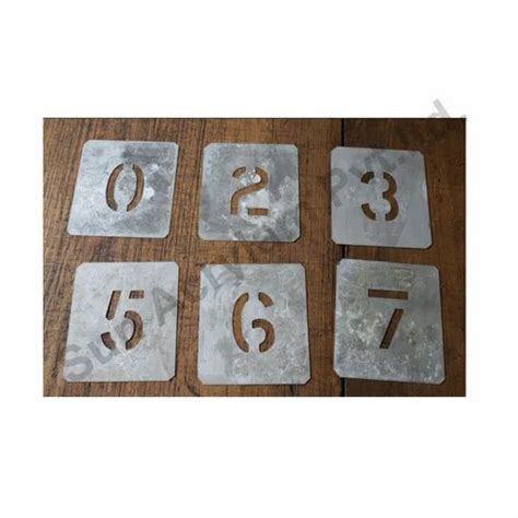 Metal Stencils - Metal Marking Stencils from Ahmedabad
