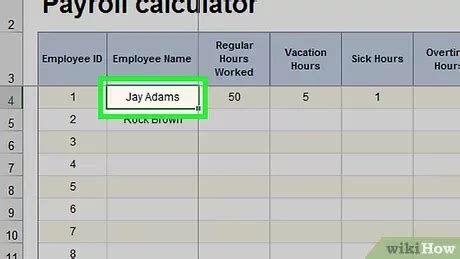 Excel Tutorial for Payroll 的图像结果
