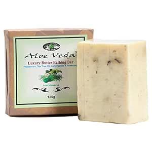 Buy Aloe Veda Peppermint & Rosemary Luxury Butter Soap 125 g Online at ...