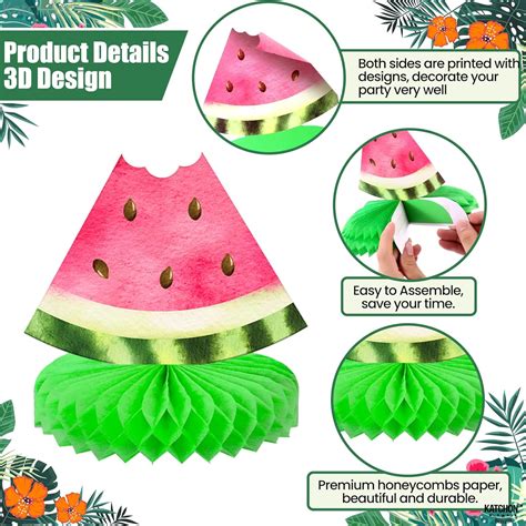 KatchOn, 9 Pcs One In A Melon Centerpieces for India | Ubuy
