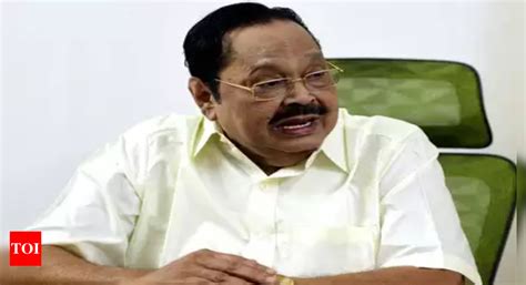 Cauvery water row: Tamil Nadu minister Duraimurugan rules out all-party ...