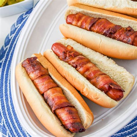 How To Make Bacon Wrapped Hot Dogs In The Oven at Margaret Mangum blog