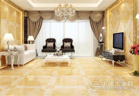 10款客厅地板砖效果图，与家居风格完美搭配-中国木业网