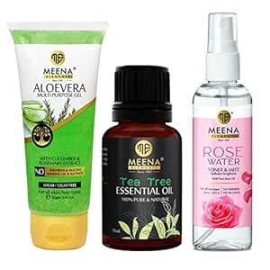 MEENA ELEMENTS 100% Pure & Natural Acne Care Tea Tree Essential Oil 15 ...