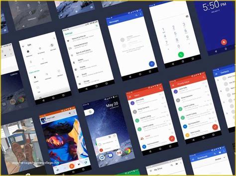 Free android Ui Templates Of android Material Design App Templates Free ...