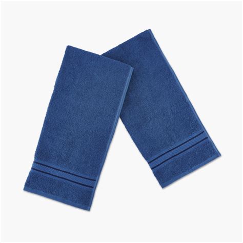 Buy SPACES Day2Day Textured 2-Pc Hand Towel Set - 60 x 40 cm from ...