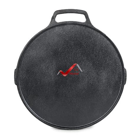 Buy HOMEISH OK Pre-Seasoned Cast Iron Naturally Non-Stick Cooking and ...