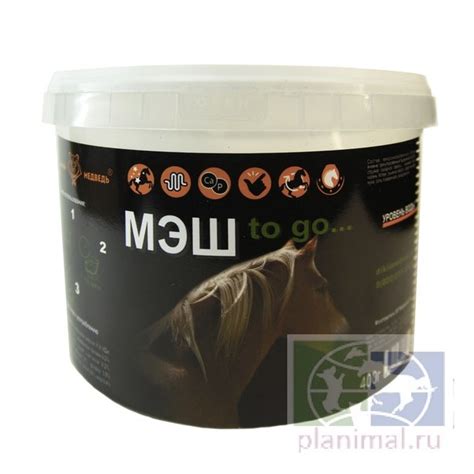 Дикий медведь: Мэш to go, Мэш "Актив" корм для лошадей, 0,4 кг купить ...