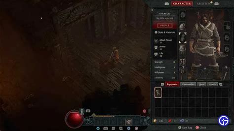 ¿Es posible aumentar el espacio de inventario en Diablo 4? (explicación ...