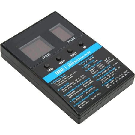 Image result for ESC Program Card Guide