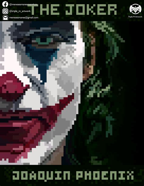 Joker Pixel Art