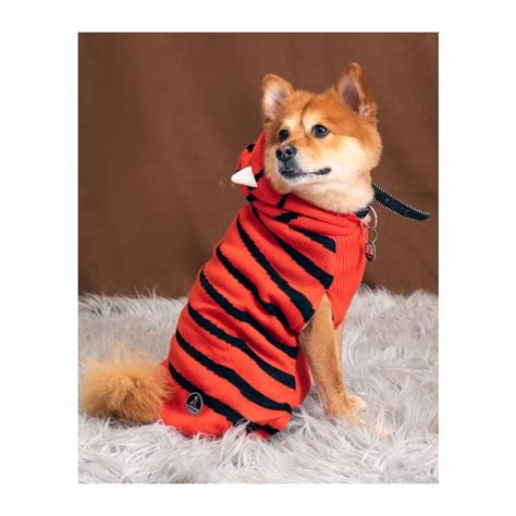 Petsnugs Tiger Knit Sweater for Dogs – Wagr Petcare