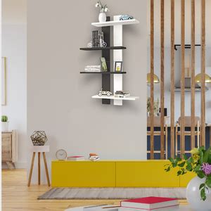 Yasar HANDICRAFTSDouble Patti Wall Shelf Wall Mounted MDF (Medium ...