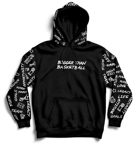 Emotions - Hoodie - Black – Bigger Than Basketball
