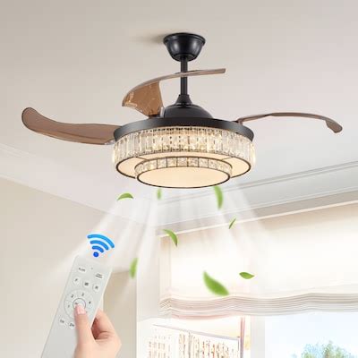 Contemporary Retractable Ceiling Fan Kitchens Ceiling Fans at Lowes.com