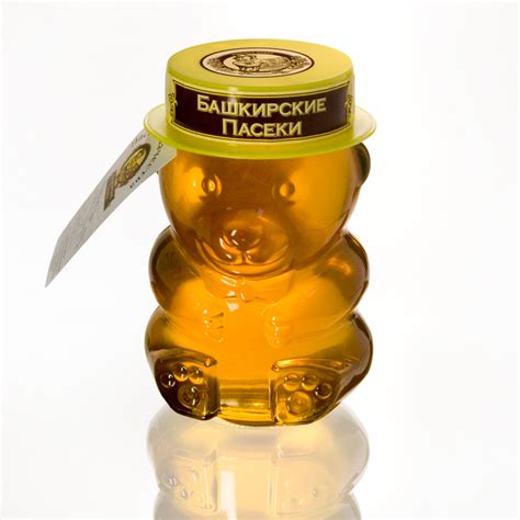 Мёд Башкирский Медвежонок цветочный мед ст.б. 400 г. Tea Tang