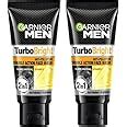 Garnier Men Turbo Bright Anti-Pollution Double Action Face Wash With ...