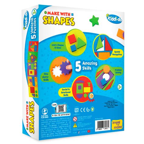 Make with Shapes - Preschool teaching aid for Shapes and Motor skills ...