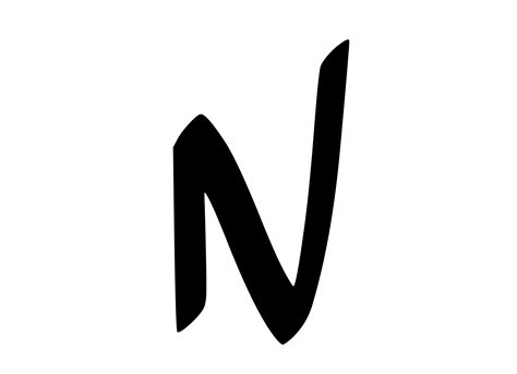 Graffiti Street Tag Mono Letter N Graphic by GraphicsBam Fonts · Creative Fabrica