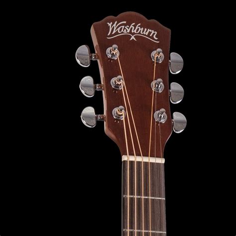 Buy Washburn 6 String Acoustic Guitar Pack, Right, Natural (AD5CEPACK-A ...