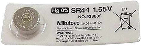 Mitutoyo Battery Sr44 (Brand) : Amazon.in: Industrial & Scientific