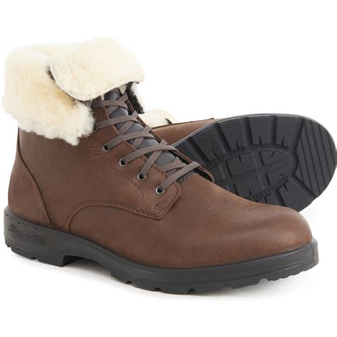 Blundstone 1461 Thermal Lace-Up Shearling-Lined Boots (For Men and ...