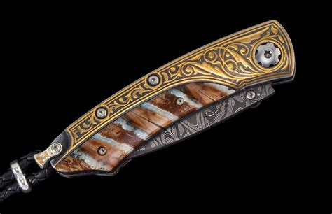 William Henry Limited Edition B04 Vine Knife - Scrimshaw Collector