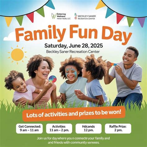 Entry #605 by aroobaakram666 for Vibrant Flyer Design for Family Fun ...