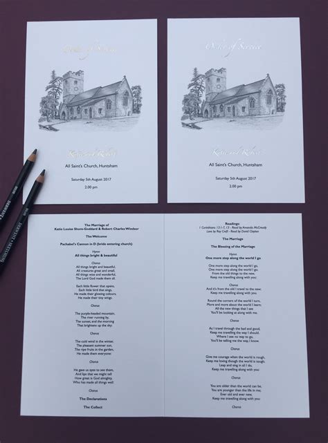 Order Of Church Service Template - Employee Onboarding Template