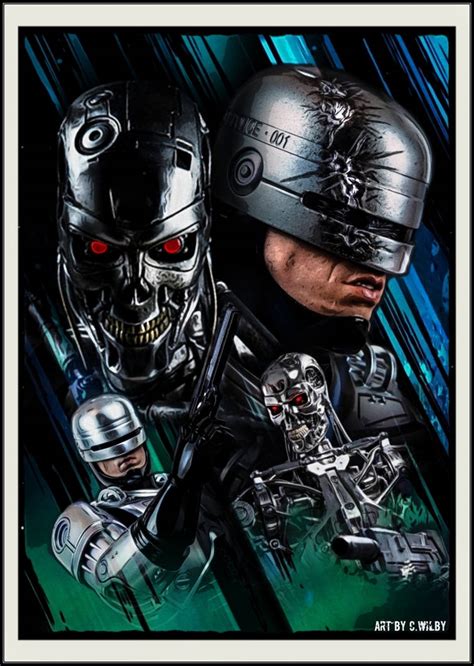 Image result for RoboCop vs Terminator 2