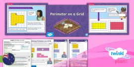 Level 3 Length: Perform Addition Calculations to Find Perimeter of Objects