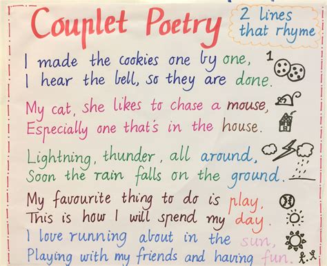 Rhyming Couplet Examples